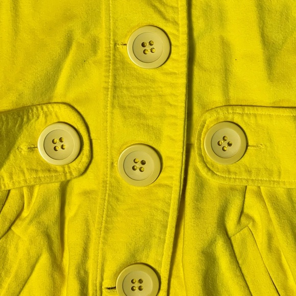 Jack by BB Dakota Yellow Coatigan with Hood - Picture 2 of 5